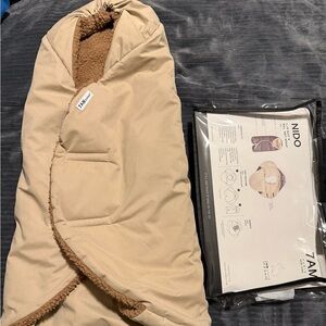 7AM Enfant Nido Baby Bassinet Wrap - Cappuccino